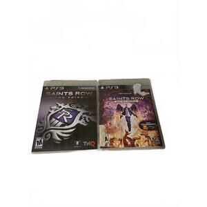 Saints Row The Third & Saints Row Gat Out of Hell PS3 Games Playstation 3
